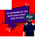 IFS 2018-21 Solution GKJ