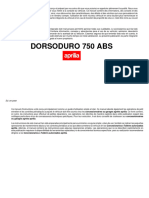 854084 Dorsoduro 750 ABS F-E 2008
