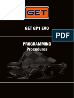 GP1 EVO PROGRAMMING Procedures Rev3.3 - Eng