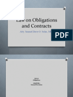 Law On Obligations and Contracts For College