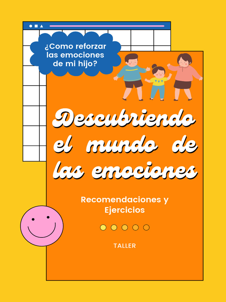 Educación emocional en la infancia | PDF | Las emociones | Asco