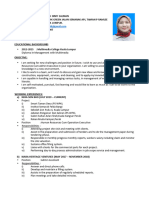 Nur Insyirah BT Salman - Resume