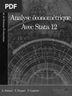 Analyse Econometrique Avec Stata 12 2