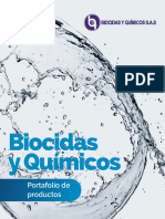 Brochure Biocidas y Químicos