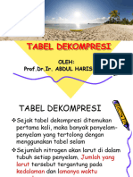 Tabel Dekompresi-BAHAN AJAR