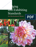 Af Judging Exhibiting Standards Horticultural Shows