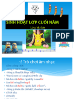 Sinh Hoạt Lớp Cuối Năm