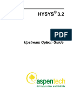 HYSYS 3.2. Upstream Option Guide