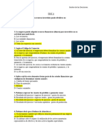 TEST Gestion de Las Decisiones