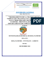 2.4.4. Estudio de Canteras y Fuentes de Agua1