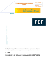 P-SST-30 Procedimiento de Gestion Del Cambio V2