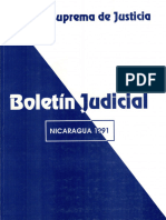 CorteSupremaJusticia BoletinJudicial Sentencias Nicaragua1991
