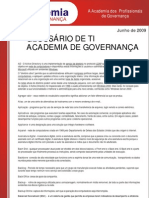 GOVERNANÇA TI - Glossario