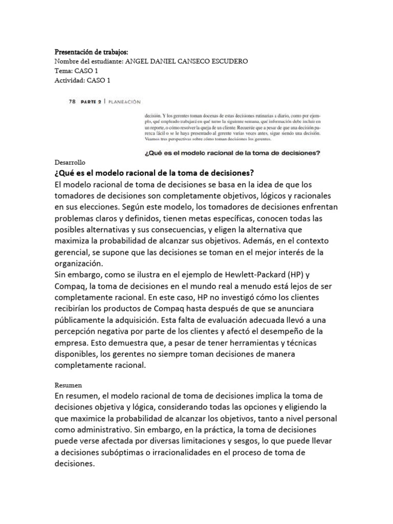 Caso 1 admin pdf toma de decisiones racionalidad