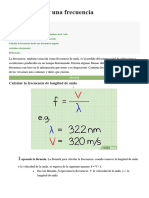 Cómo Calcular Una Frecuencia