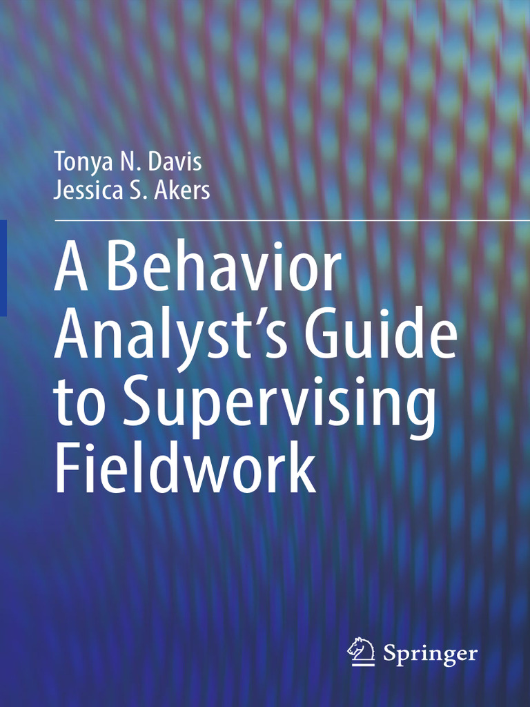 Tonya n davis jessica s akers a behavior analyst s guide to