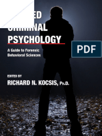 Richard N. Kocsis (Editor) - Applied Criminal Psychology - A Guide To Forensic Behavioral Sciences-Charles C. Thomas (2009)