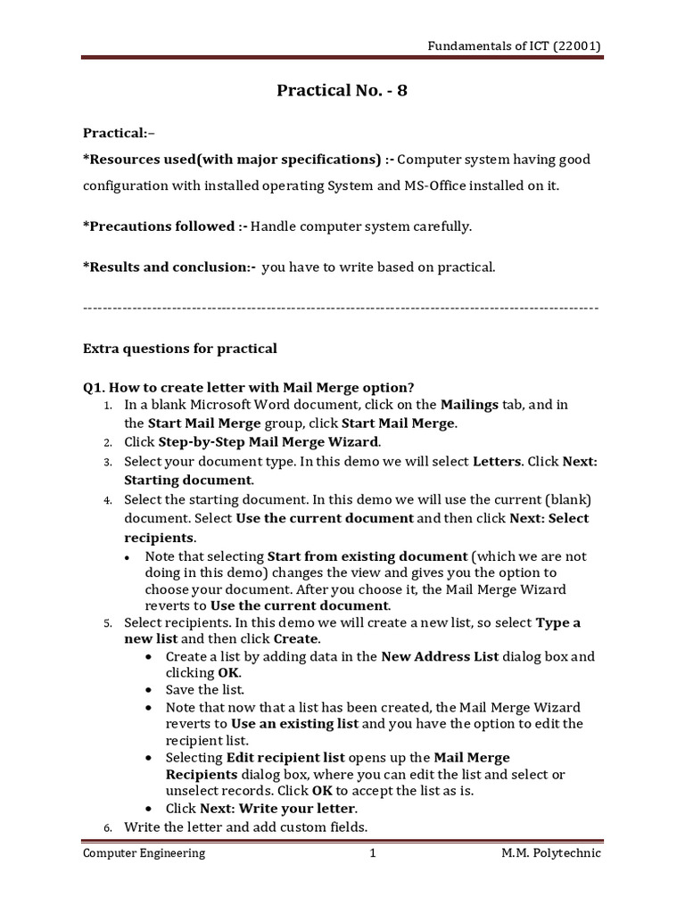 Ict PR 8 | PDF | Software Engineering | Information Technology