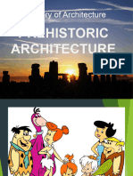 1 Prehistoric - Architecture Lecture