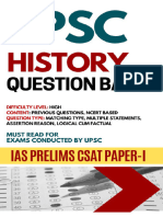 Upsc History Question Bank - Scorer Series For Ias Prelims Csat Paper-I Compiled by Civil Services Toppers (Publishers Rainbow)