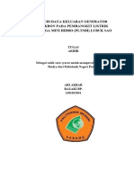 Studi Daya Keluaran Generator Sinkron Pada Pembangkit Listrik Tenaga Mini Hidro (PLTMH) Lubuk Sao