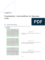 Continuïtat I Derivabilitat de Funcions Reals