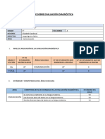 Informe Area de Comunicacion 5to de Sec