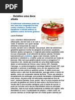 Gelatina, Uma Doce Aliada - Previne Dores Articulares e Até Artroses - Colágeno Hidrolisado