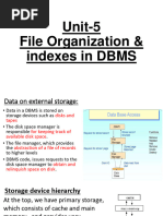 Unit5 File Organization