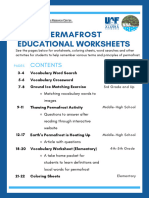 Permafrost Worksheet Packet
