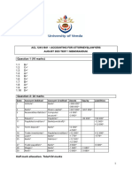 Acl Test 1 Memo