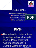 Rules of Volleyball ?