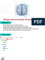 8-Drugs Used in Anxiety and Panic Disprder (Edited)