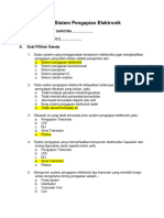 Soal - Sistem-Pengapian Elektronik (Pre Tes)