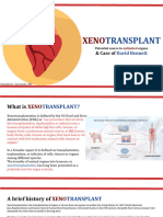 Xenotransplantation - Sharu's PPT For Bio Class