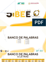 SPELLING BEE - Banco de Palabras 2021