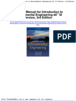 Full Solution Manual For Introduction To Environmental Engineering Si Version 3Rd Edition PDF Docx Full Chapter Chapter