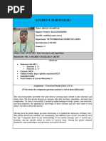 STUDENT PORTFOLIO Template DSA-2