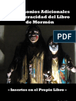 TESTIMONIOS ADICIONALES DEL LIBRO DE MORMÓN INSERTOS EN EL PROPIO TEXTO - Rafael Diogo