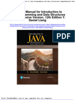 Solution Manual For Introduction To Java Programming and Data Structures Comprehensive Version, 12th Edition Y. Daniel Liang