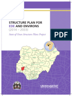 Structure Plans For Ede and Environs State of Osun Structure Plans Project