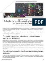 Como Solucionar Problemas de Uma Placa Gráfica Nvidia Que Não Funciona