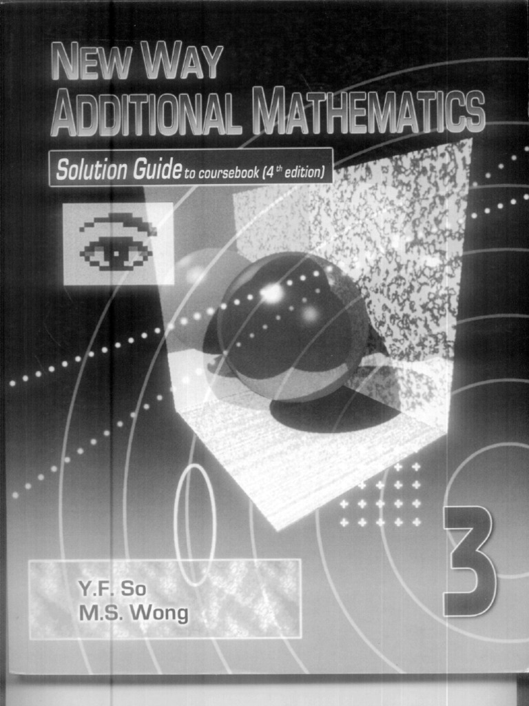 Pages From NEW WAY Additional Mathematics Vol3 Solution-1 | PDF