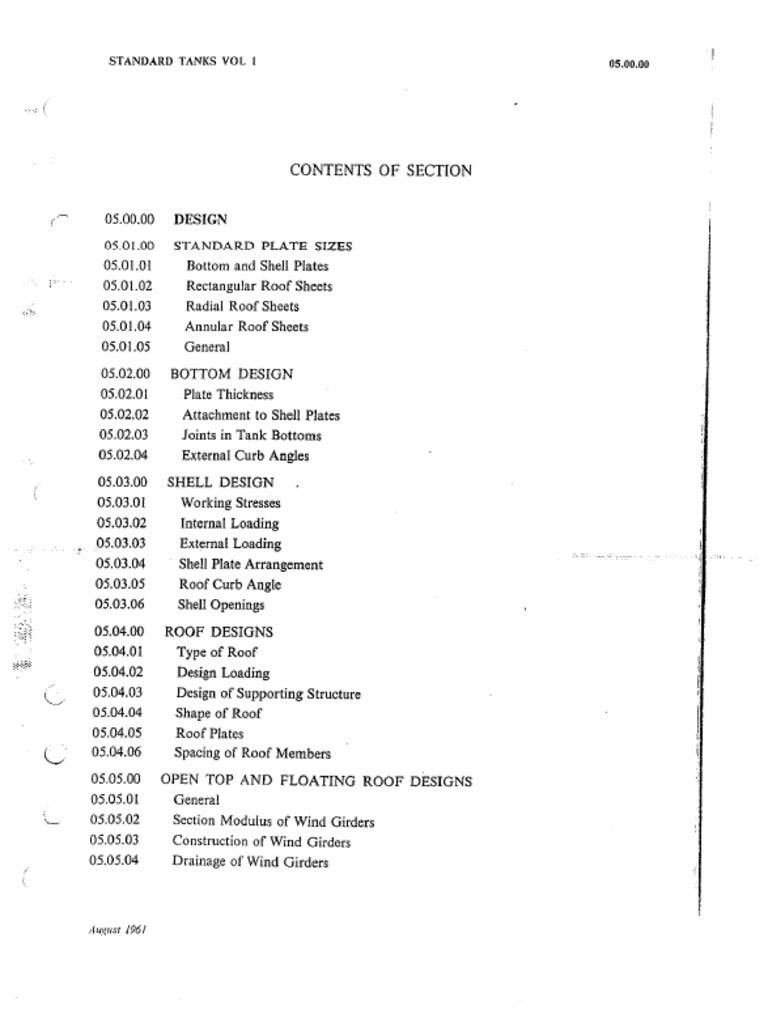 Contents of Section - Design | PDF