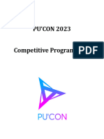 PUCon 2023 Competative Programming
