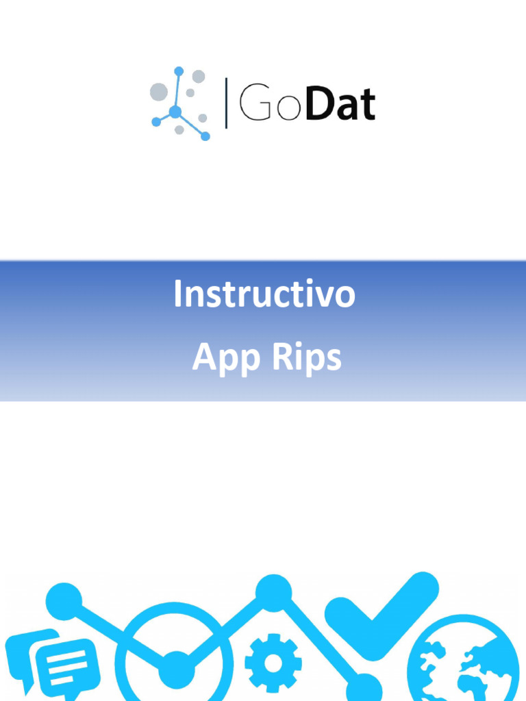 Instructivo Cargue y Validación Rips GODAT | PDF | Software de la ...