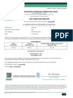 InternationalTonnageCertificate (1969) Provisional