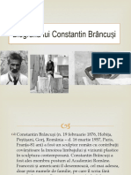 Biografia Lui Constantin Brâncuși