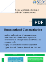 Channels of Communication