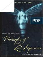 Eleanore Holveck - Simone de Beauvoir's Philosophy of Lived Experience - Literature and Metaphysics-Rowman & Littlefield (2001)
